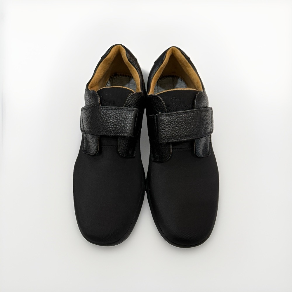 Dr. Comfort Men's Black Brian Diabetic Casual Shoes 6410 - Insoles Included